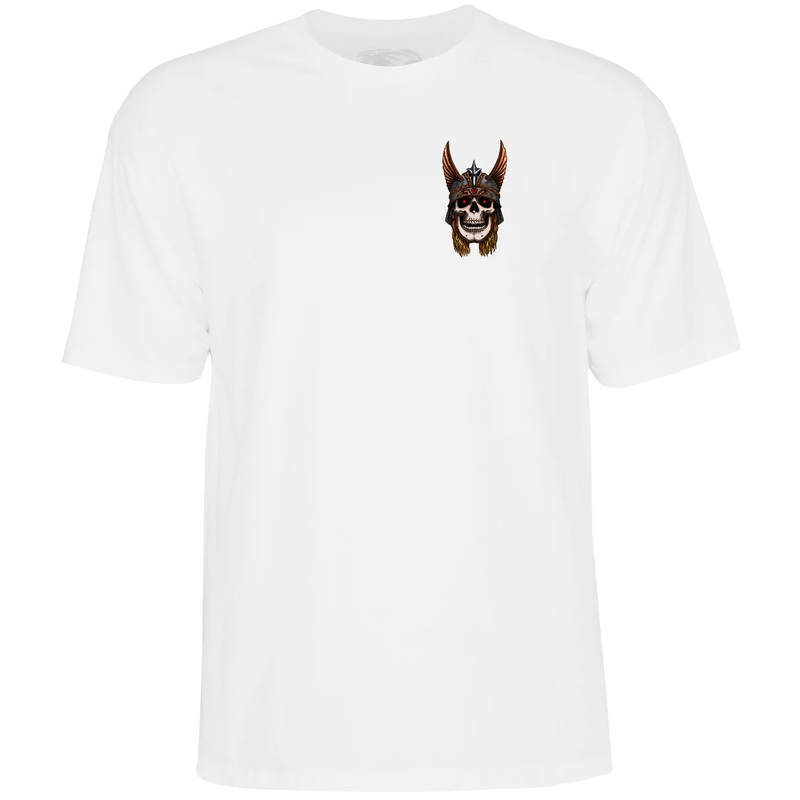 Powell Peralta Andy Anderson White Skull Tee