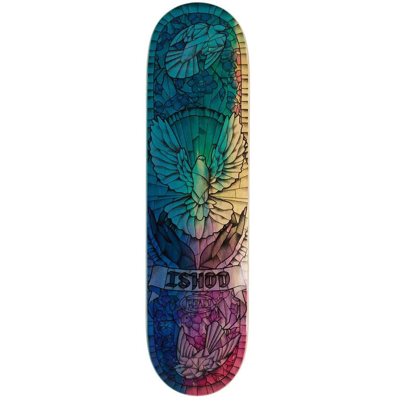 Real Ishod Chrome Cathedral 8.12" Skateboard Deck