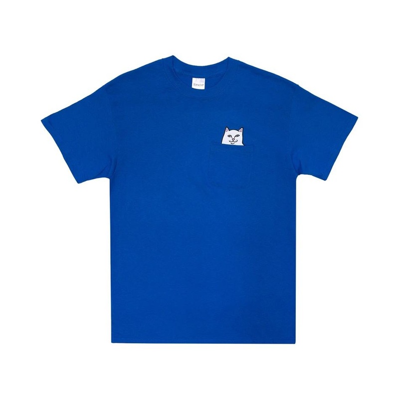 Rip N Dip Lord Nermal Pocket Royal Blue Tee