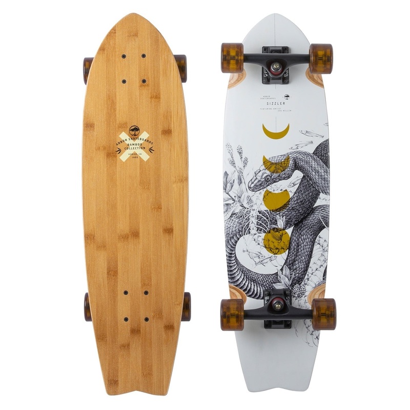 Arbor Bamboo Sizzler 30.5" Complete Cruiser