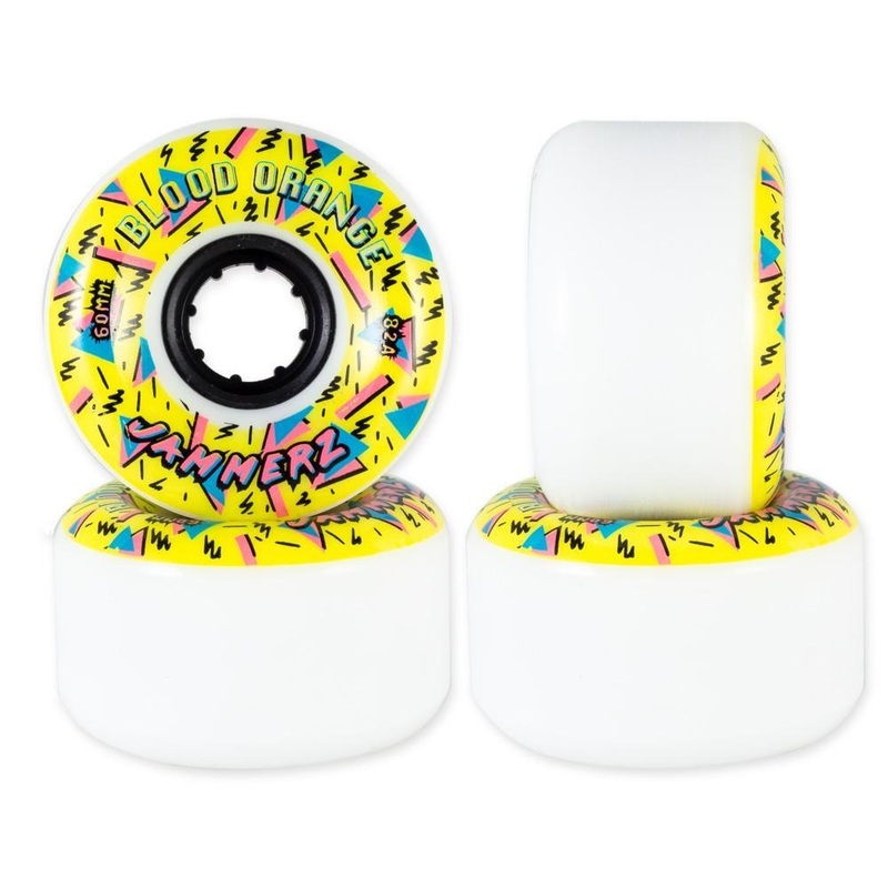 Blood Orange Jammerz 60mm 82a Longboard Wheels