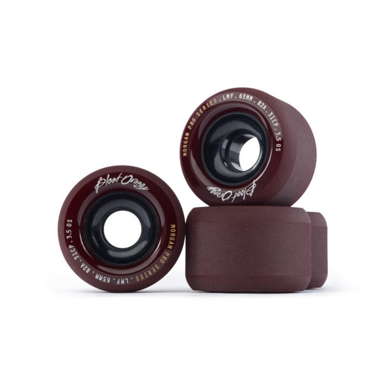 Blood Orange Morgan Pro 65mm 82a Skateboard Wheels
