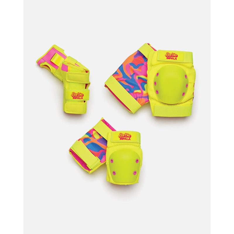 Impala Adult Barbie Bright Yellow 3 Pad Set