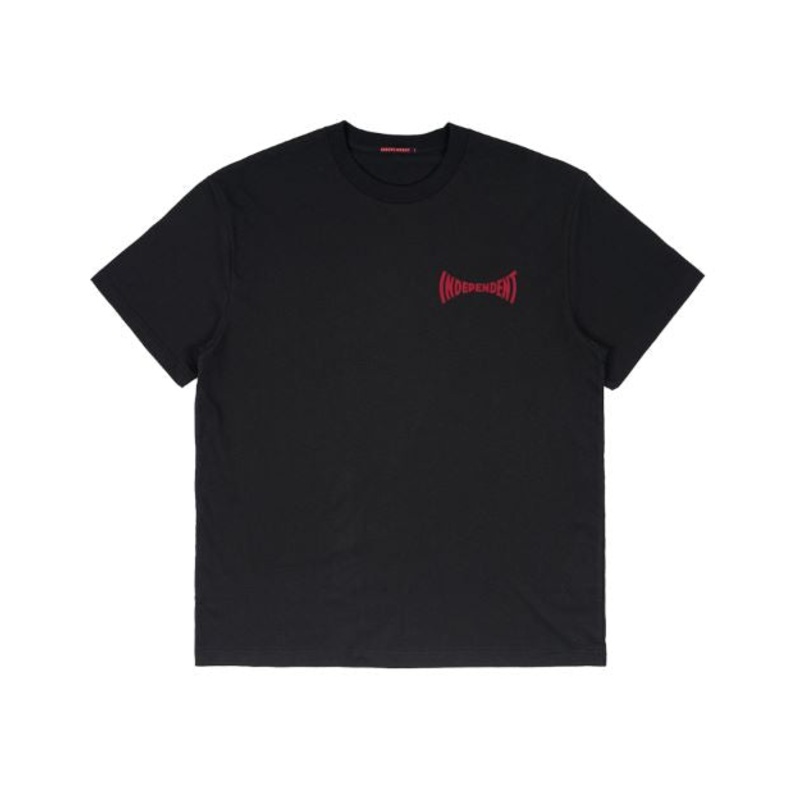 Independent Spanning Black Tee
