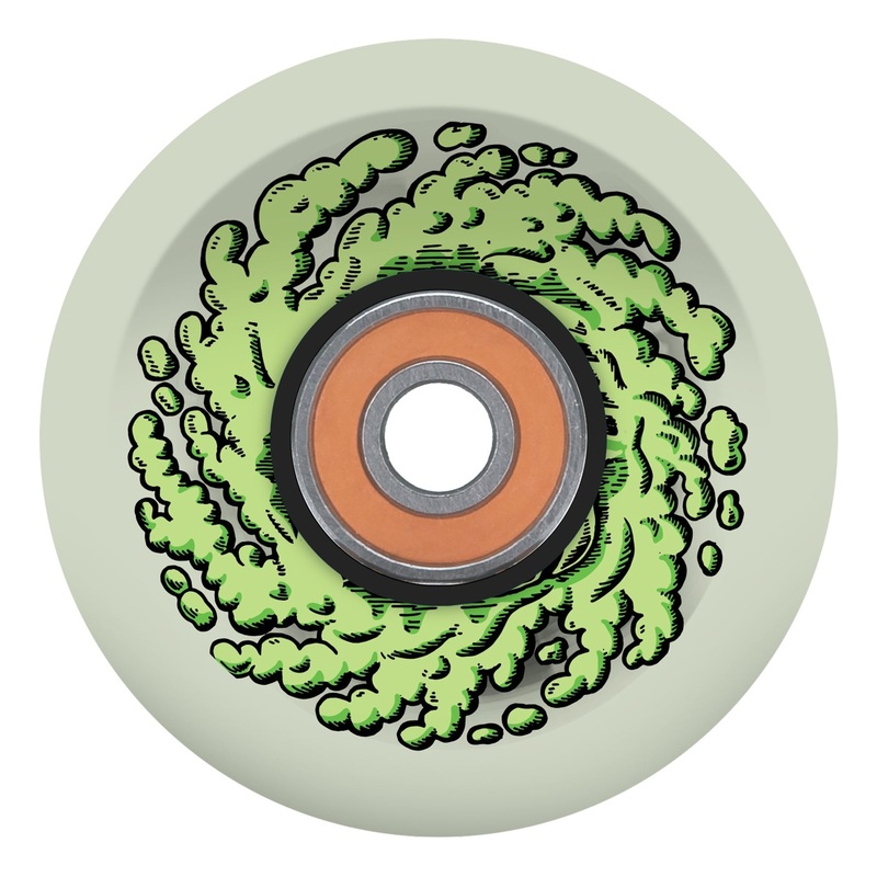 Slime Ball Light Ups OG w/ Bronson G2 60mm x 78a LED Cruiser Wheels