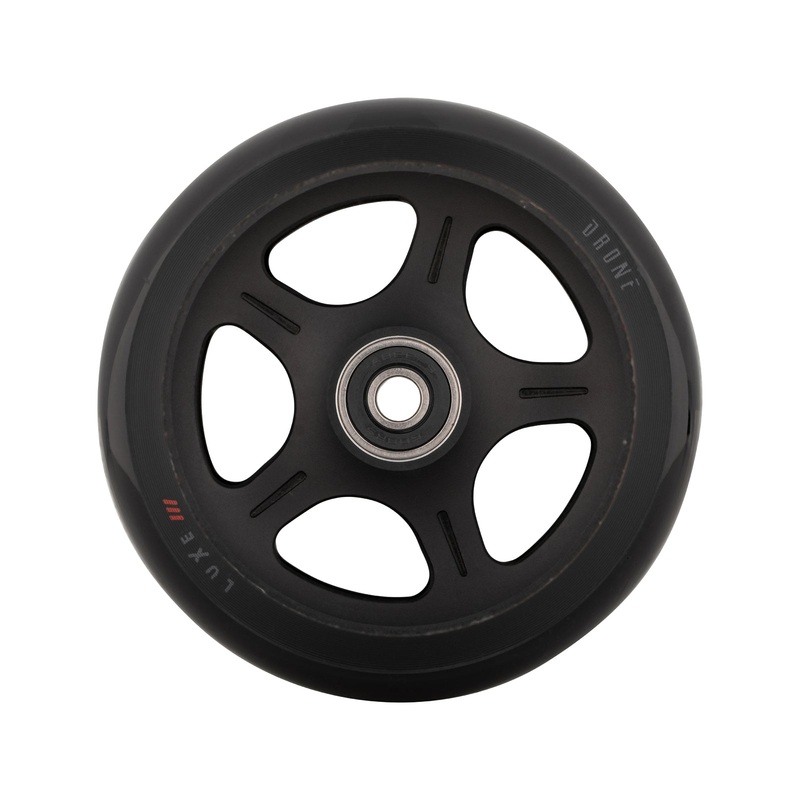 Drone LUXE 3 Dual Core Feather Light Black 110mm Scooter Wheel Single