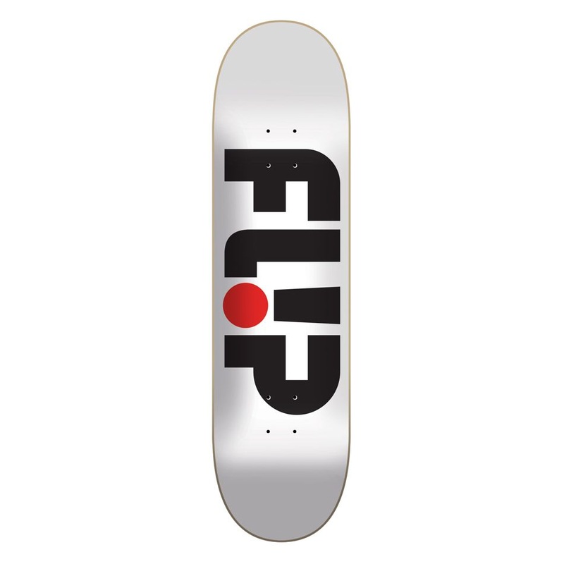 Flip Team Odyssey Logo White 8.25" Skateboard Deck