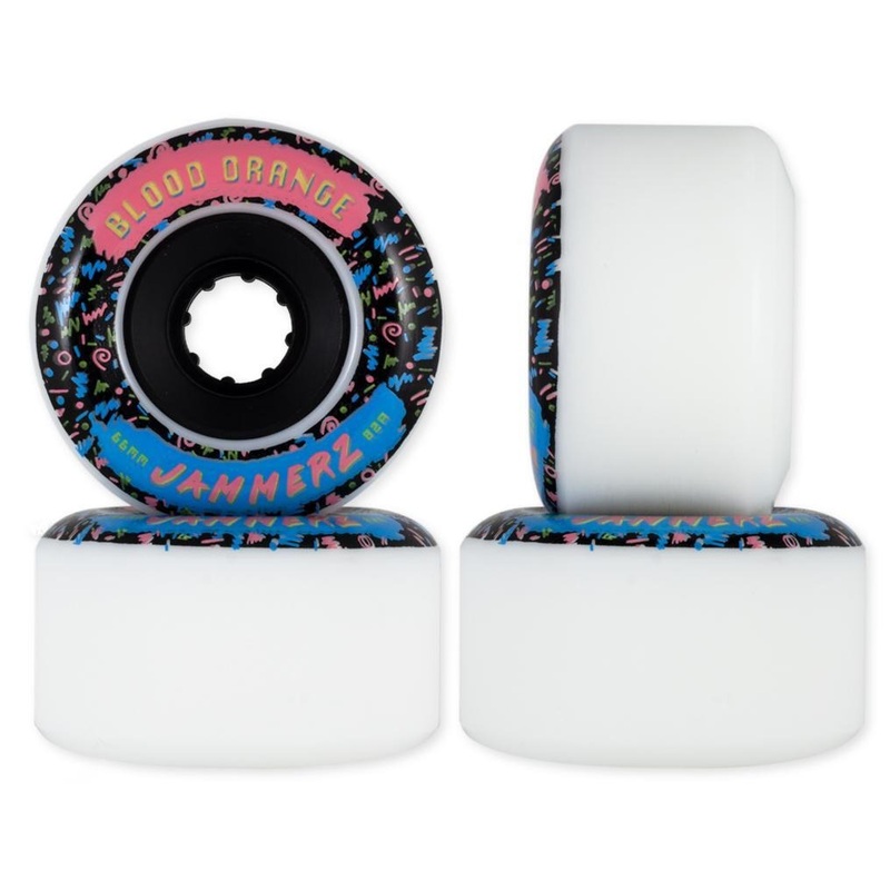 Blood Orange Jammerz 66mm 82a Longboard Wheels