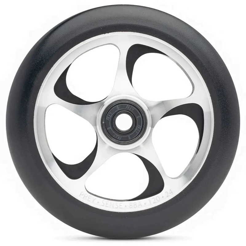 Prey Sense Black 120mm Scooter Wheel Single