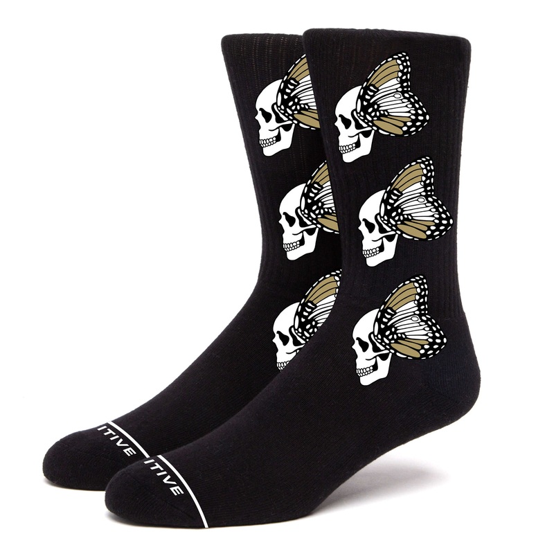 Primative Flight Black Socks