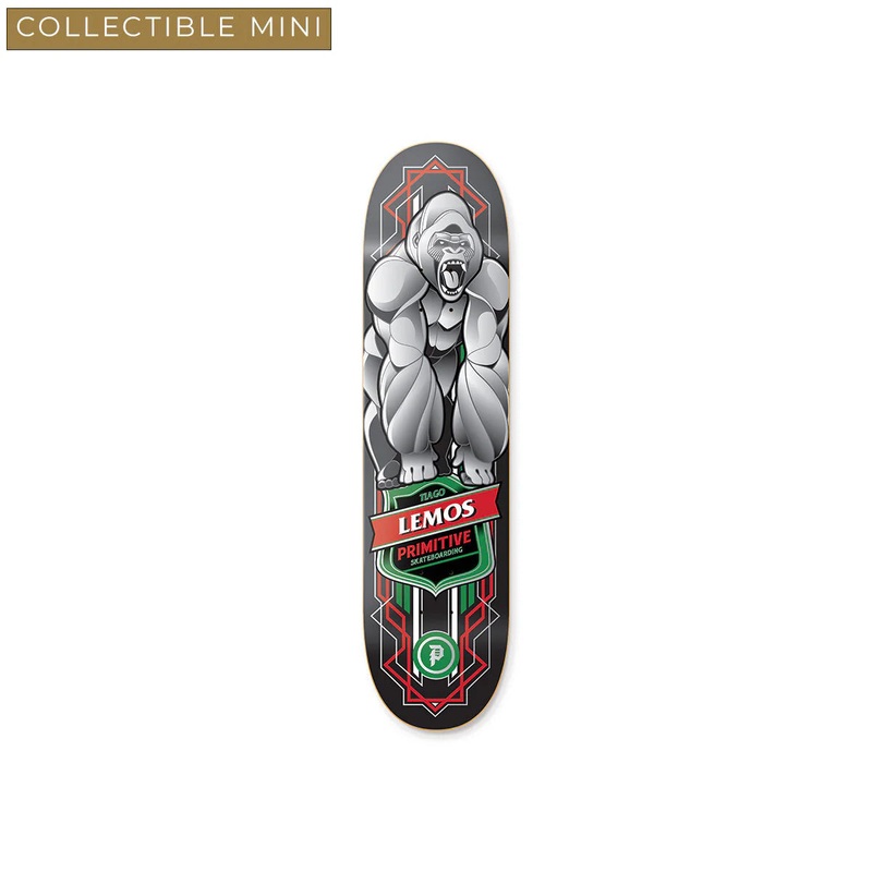 Primitive Gorilla Lemos Black 3.5" Mini Deck