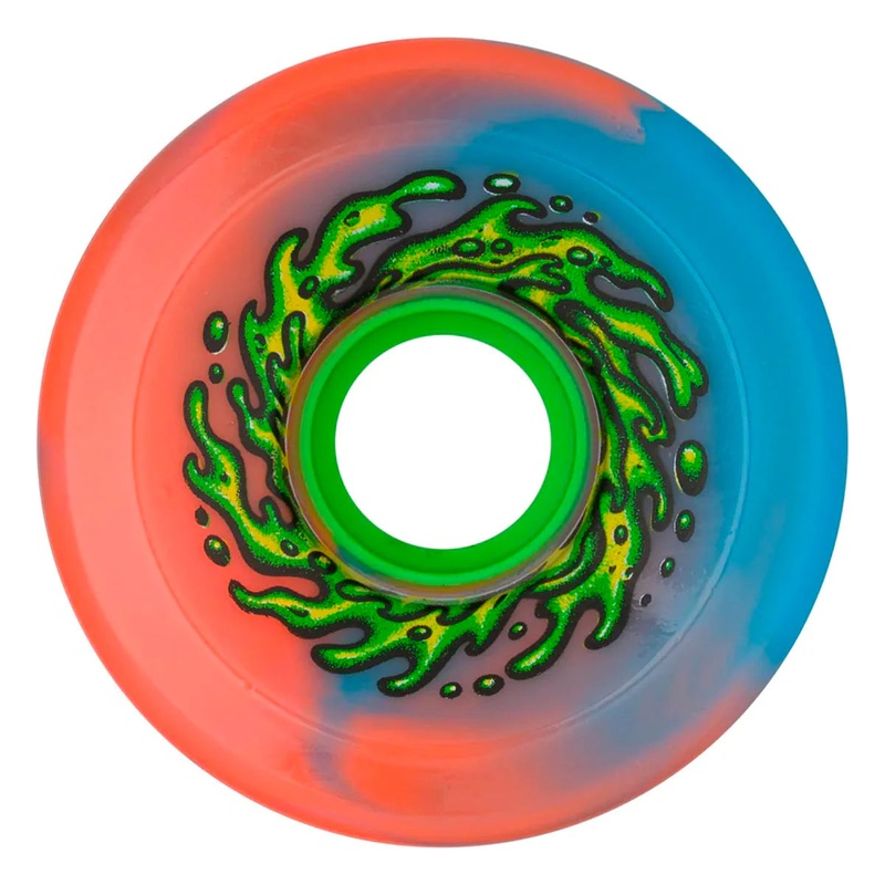 Slime Balls Pink/Blue Swirl 66mm/78A Skateboard Wheels