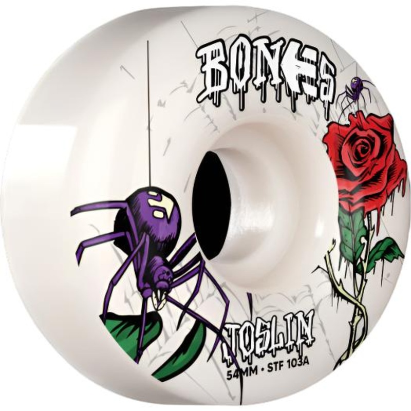 Bones STF V1 Joslin X Etnies 54mm 103A Skateboard Wheels