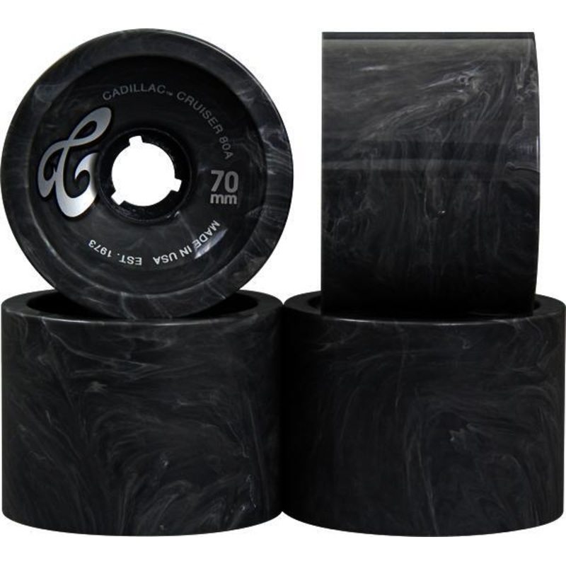Cadillac Cruisers Smoke Marble 70mm Skateboard Wheels