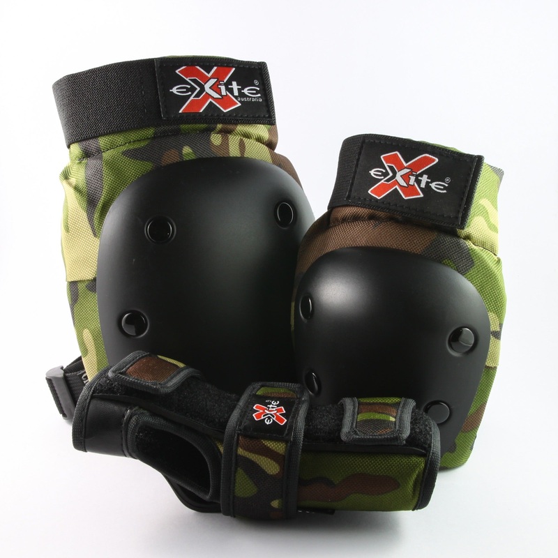 Exite The Critters Camo Green 3 Pack Protective Gear