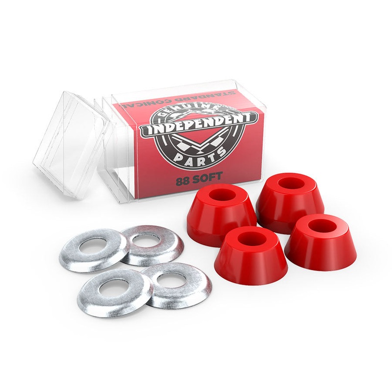 Independent Standard Conical 88a Red 4 Pack Skateboard Bushings