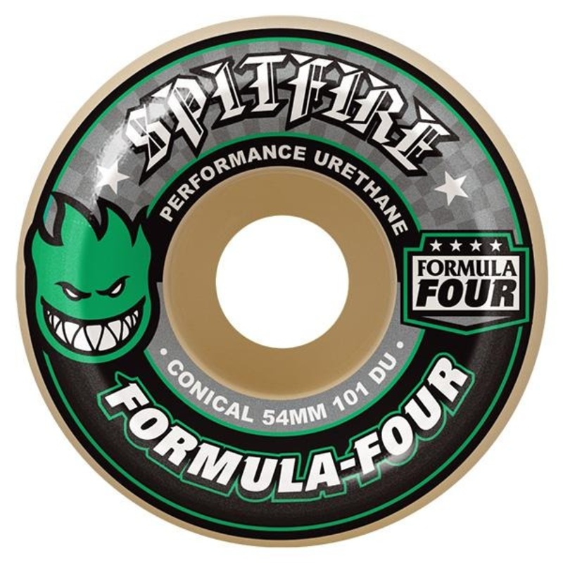 Spitfire Formula 4 Conical 101D 54mm Skateboard Wheels
