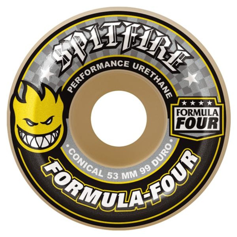 Spitfire Formula 4 Conical 54mm 99A Skateboard Wheels