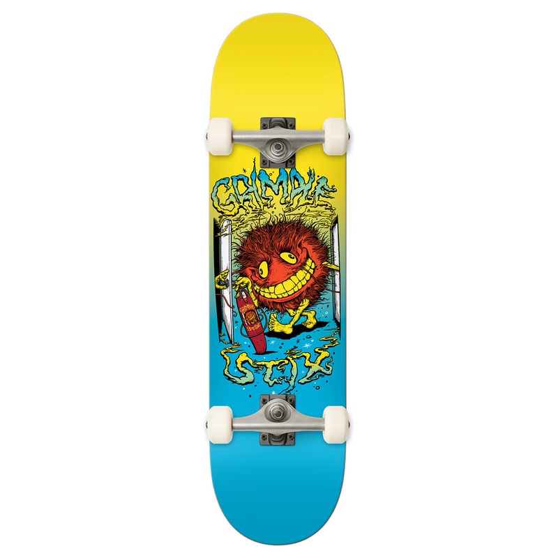 Anti Hero Grimple Stix Welcome Home 7.3" Complete Skateboard
