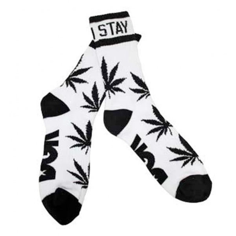 DGK Stay Smokin White/Grey Socks