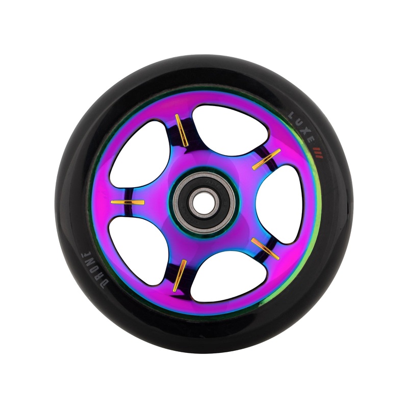 Drone Luxe 3 Dual Core Feather Light 110mm Neochrome Scooter Wheels SINGLE
