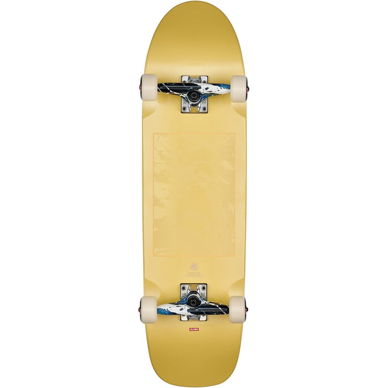 Globe Shooter Yellow/Come Hell 8.6" Complete Cruiser
