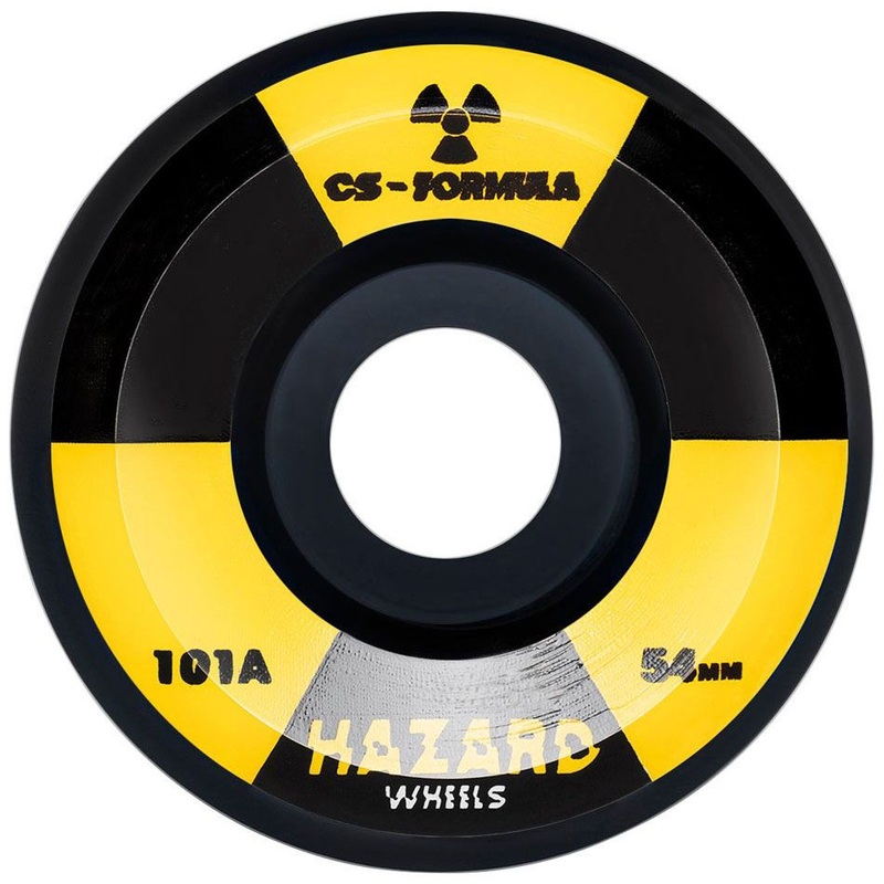 Hazard Radio Active CS Conical Black 54mm 101A Skateboard Wheels