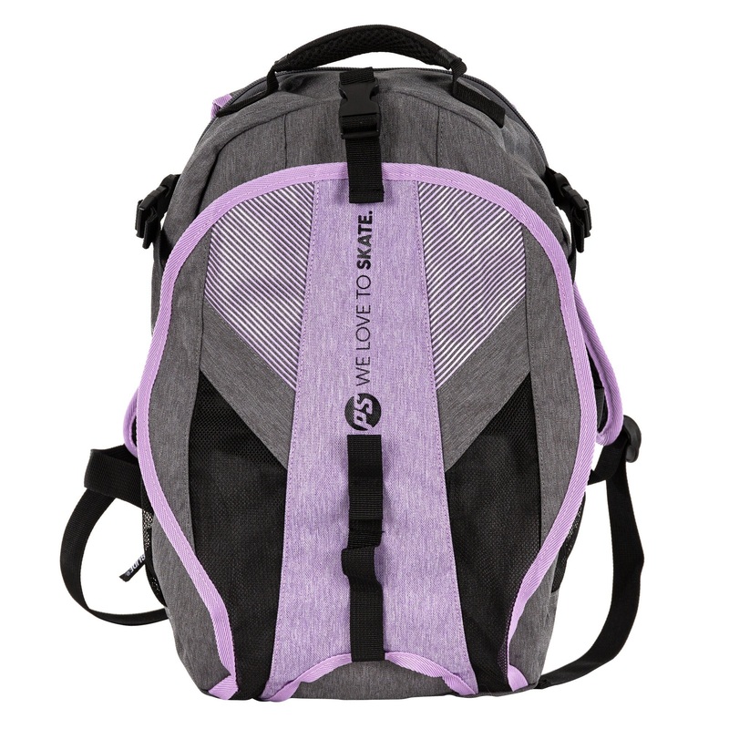 Powerslide Fitness Dark Grey/Purple Backpack