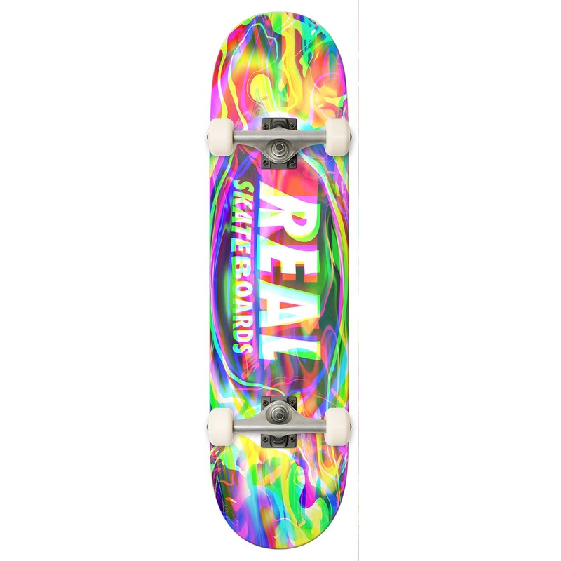 Real Psychoactive Oval 7.3" Complete Skateboard