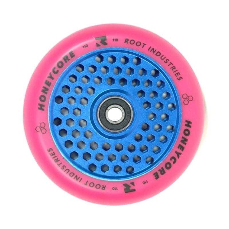 Root Industries Honeycore Blue/Pink LE 110mm Scooter Wheel