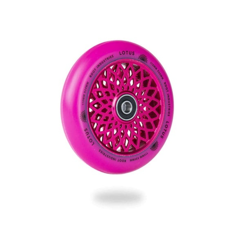 Root Industries Lotus Pink 110mm x 24mm Scooter Wheel Single