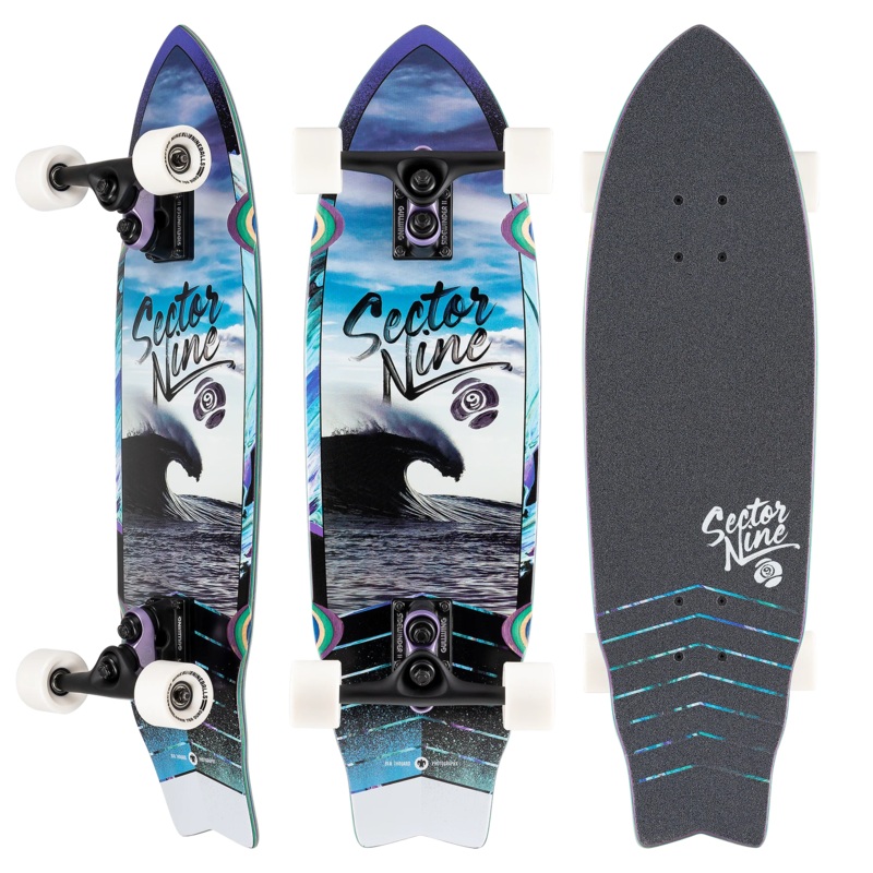 Sector 9 Wavepark Shadow Complete Skateboard