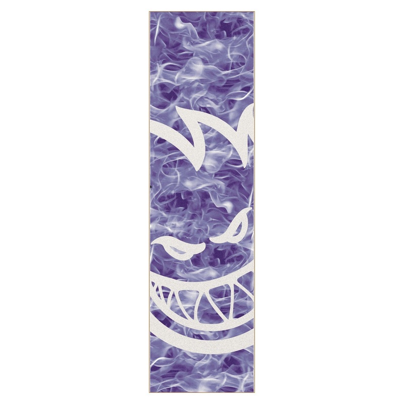 Spitfire Bighead Smoke Purple Clear Skateboard Griptape