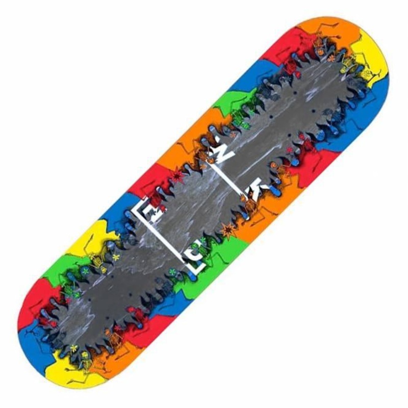 WKND Border Logo Black 8.25" Skateboard Deck