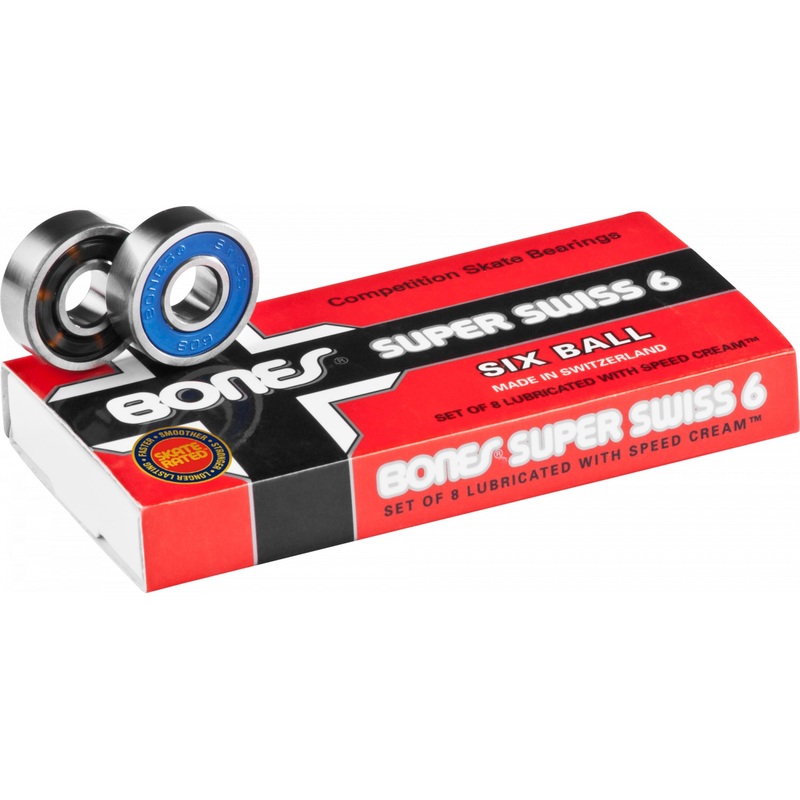 Bones Super 6 Swiss 8pk Bearings
