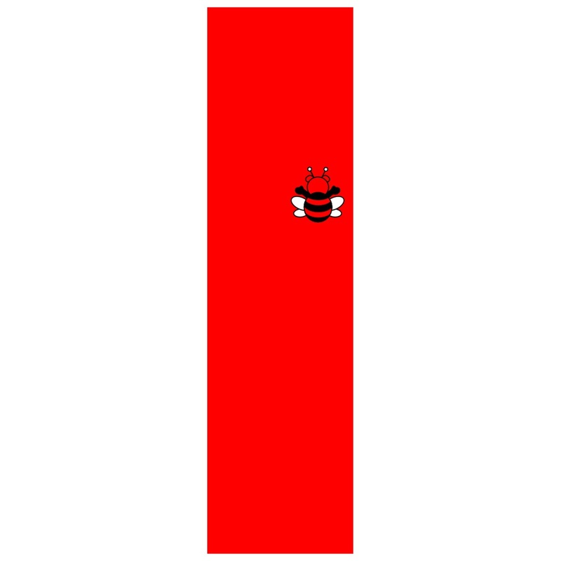 Grizzly Lady Bug Red Skateboard Griptape