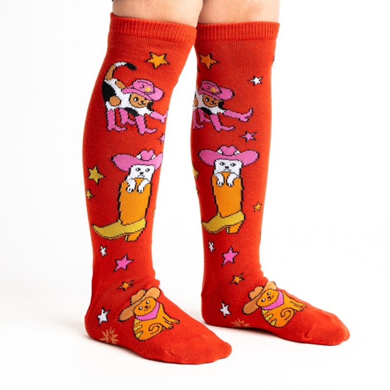 Sock It To Me Herding Cats Junior Knee Socks