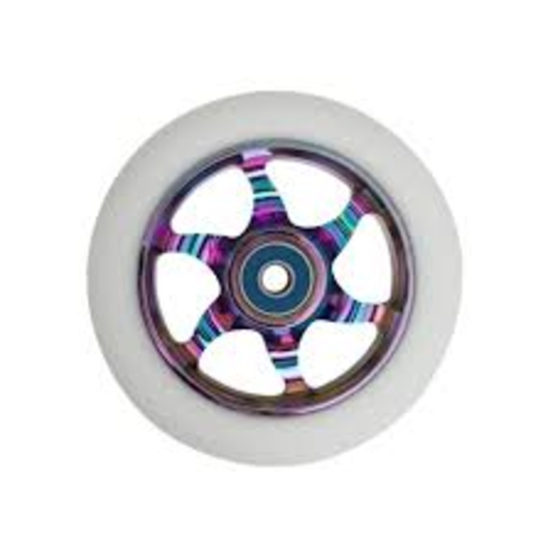 Flavor Awakening White Neo 110mm Scooter Wheel Single