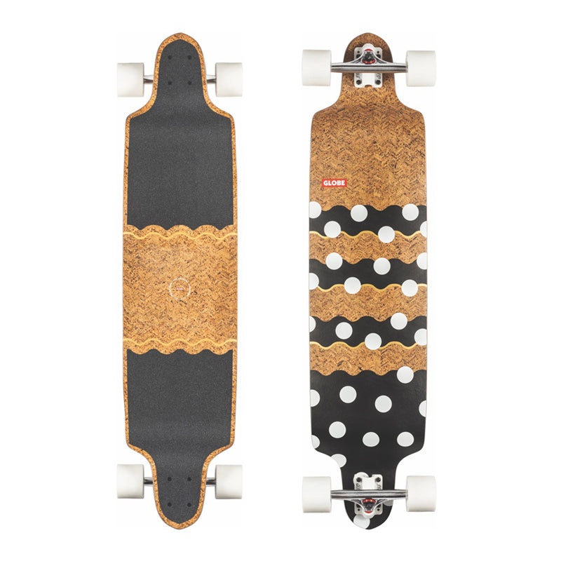 Globe 'Bannerstone' 41" Drop Down Cork/Dots Complete Longboard