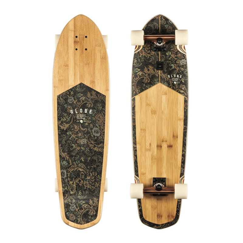 Globe Blazer XL Longboard Bamboo/Floral Couch Complete Longboard