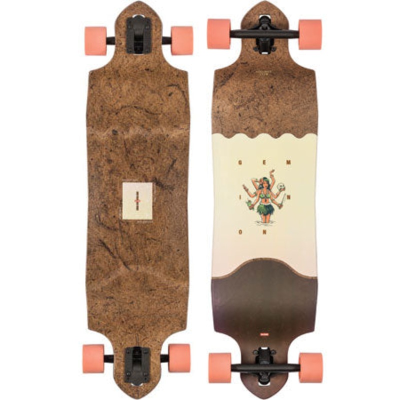 Globe Geminon Micro Drop Longboard Coconut/Hula