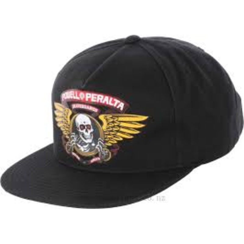 Powell Peralta Winged Ripper Black Cap