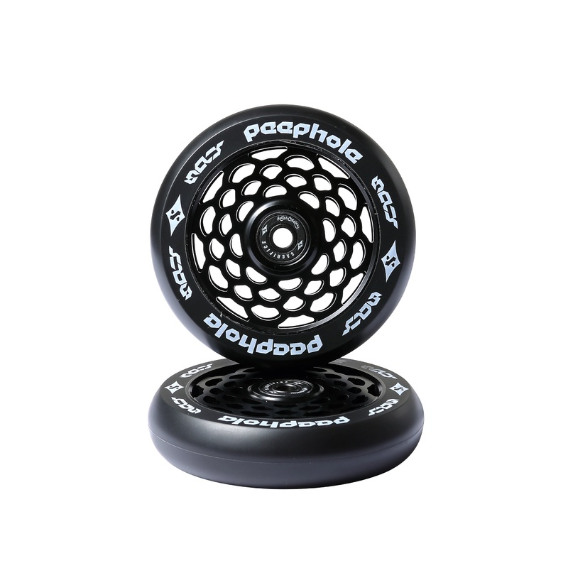 Sacrifice Peephole 110mm Black Scooter Wheel Single