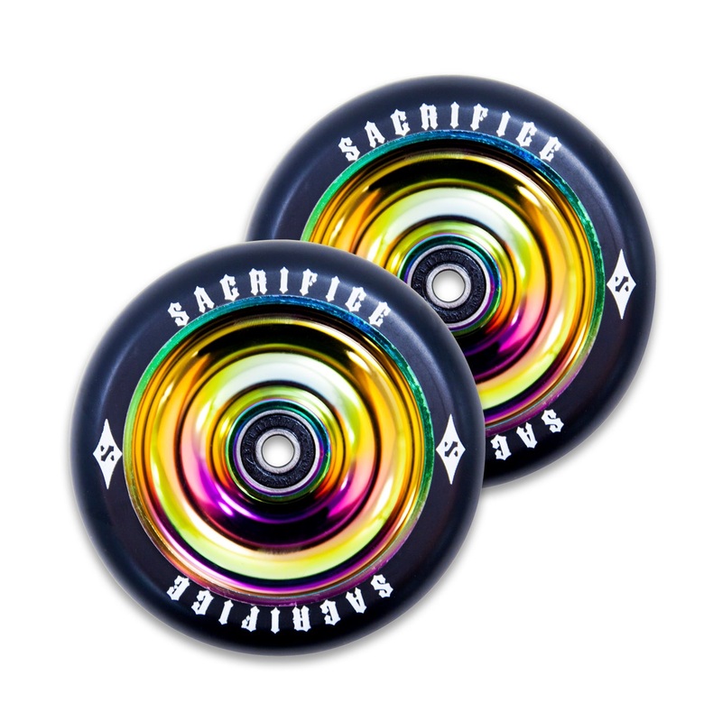 Sacrifice UFO 110mm Oil Slick Scooter Wheel Single