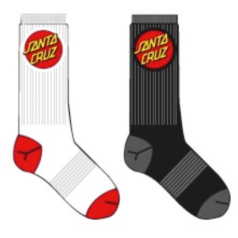 Santa Cruz Assorted 4 Pack Socks