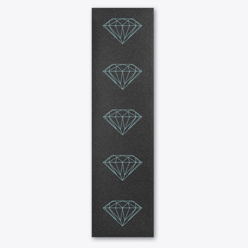 Diamond Brilliant Blue Skateboard Griptape
