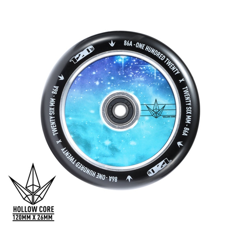 Envy Hollowcore Galaxy Black 120mm Scooter Wheel Single