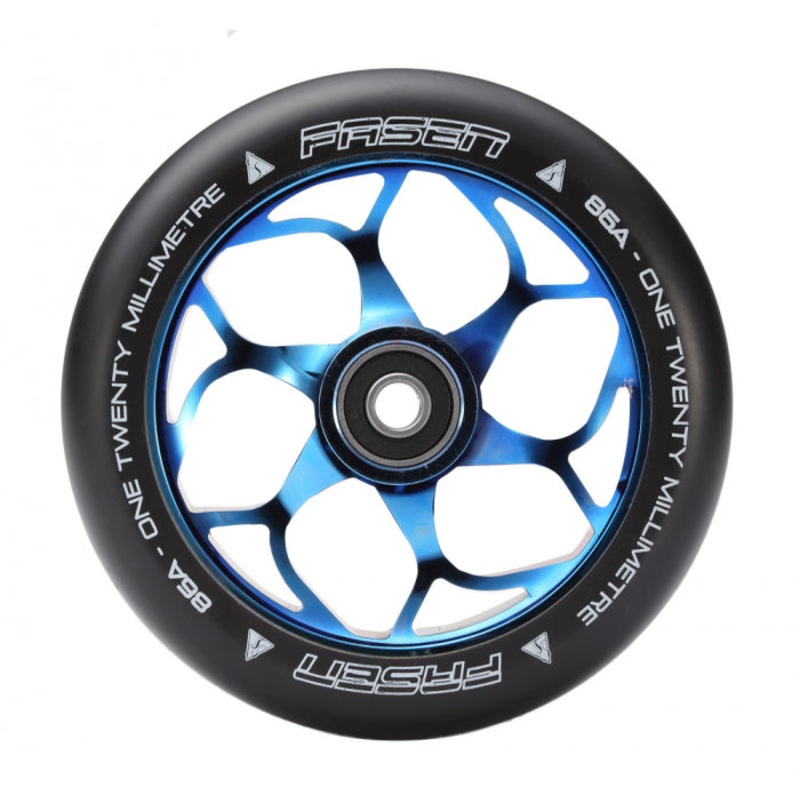 Fasen Burnt Pipe Black 120mm Scooter Wheel Single