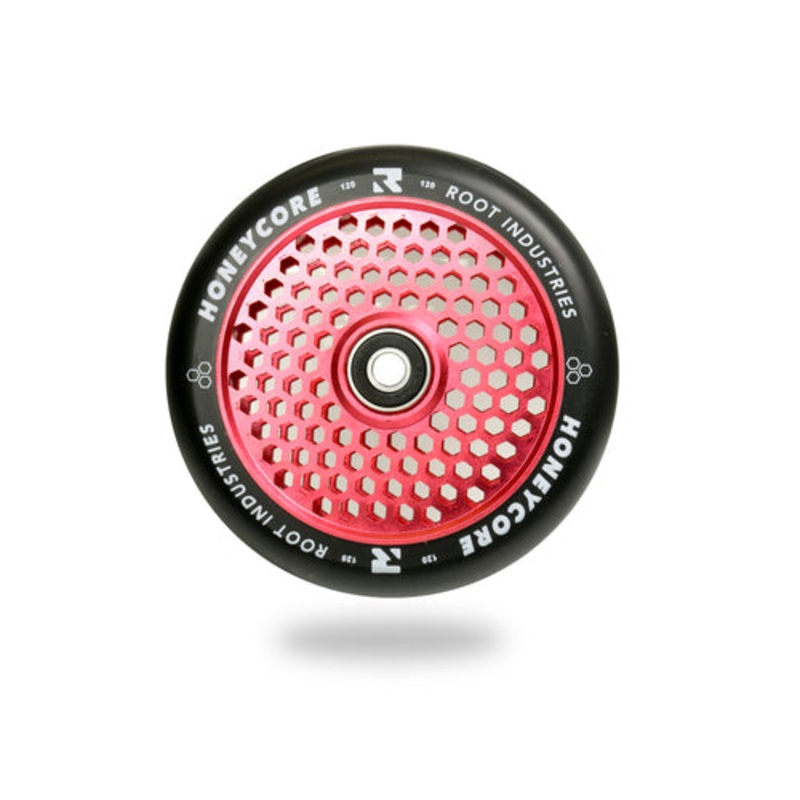 Root Industries Honey Core 120mm Black Red Scooter Wheel Single