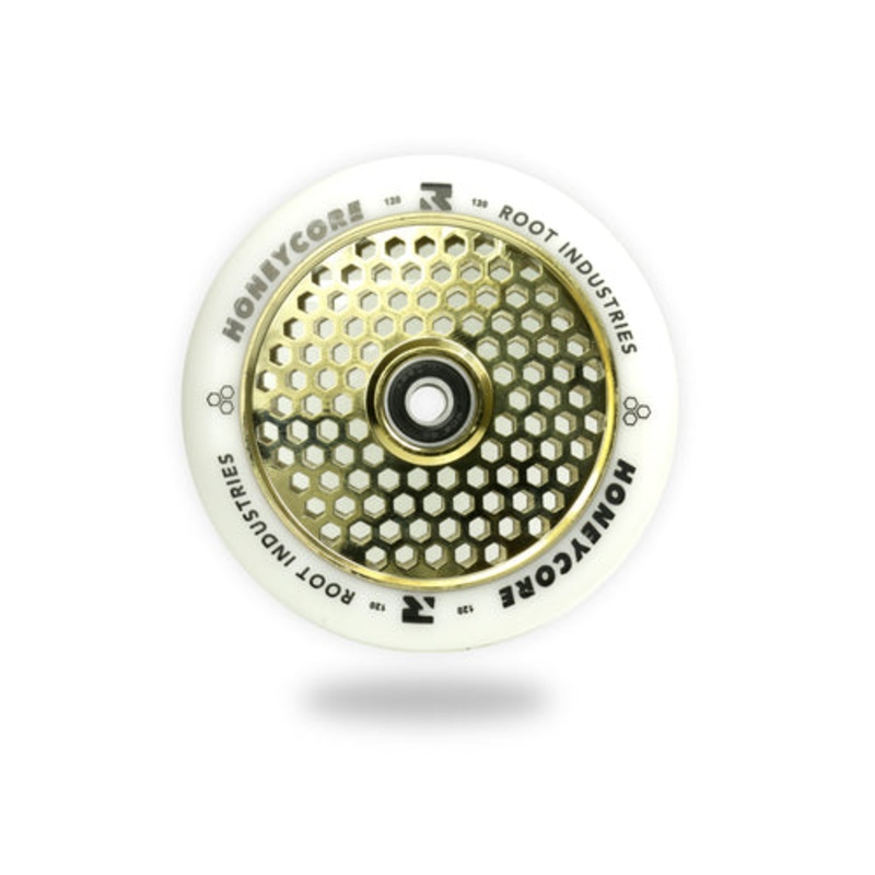 Root Industries Honey Core 120mm White Gold Scooter Wheel Single